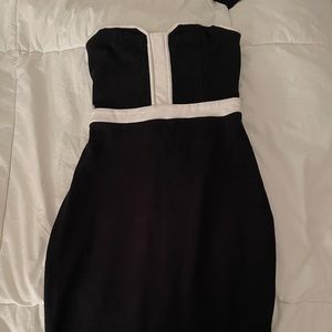 strapless dress